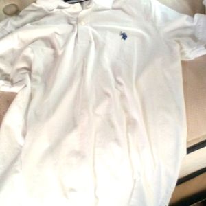 White Polo shirt